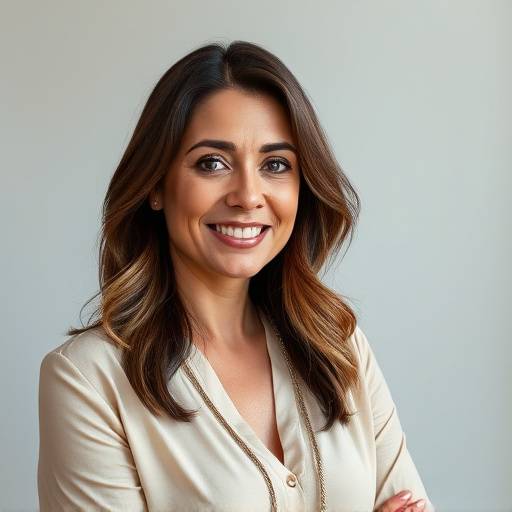 Foto de Maria Santos, gerente de produäão da Estilo Brasileiro